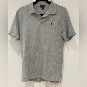 Ralph Lauren Boys Gray Polo Shirt- size XL.